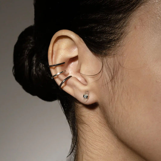 Voragine Petit Silver Earring