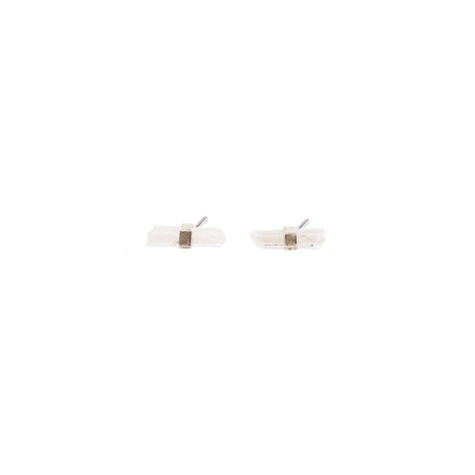 Quartz Sterling Silver Earrings